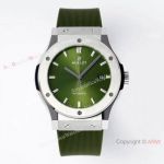 Swiss Luxury Hublot Classic Fusion 42mm Watch Titanium Olive Green Dial_th.jpg